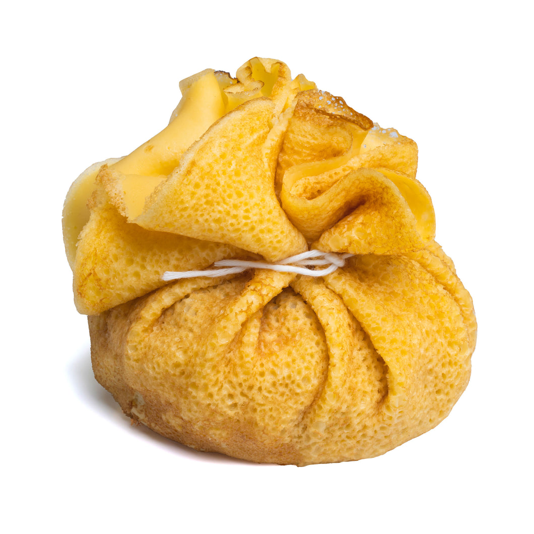 Saccottino con tagliatelle funghi e salsiccia